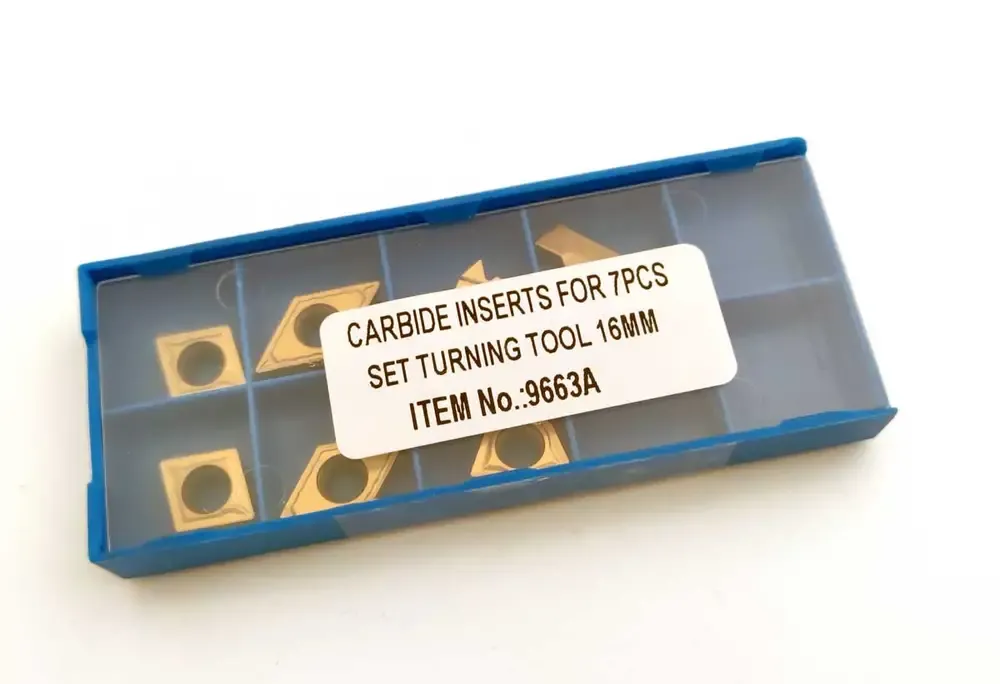 Náhradní VBD plátky pro soustružnickou sadu 9663, 7ks,  Warco