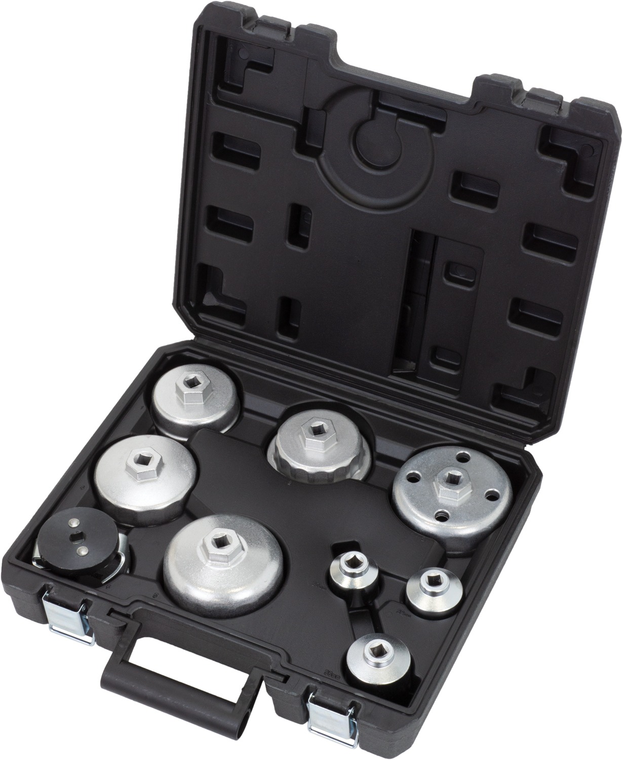 Hlavice nástrčné 3/8“, na olejové filtry, sada 9 dílů, Welzh