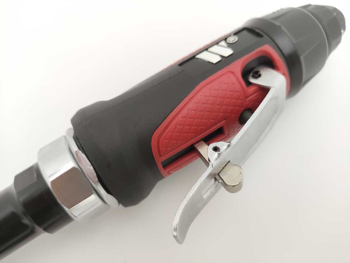 Vzduchová úhlová bruska 6.2 baru, extra dlouhá 310 mm, Welzh