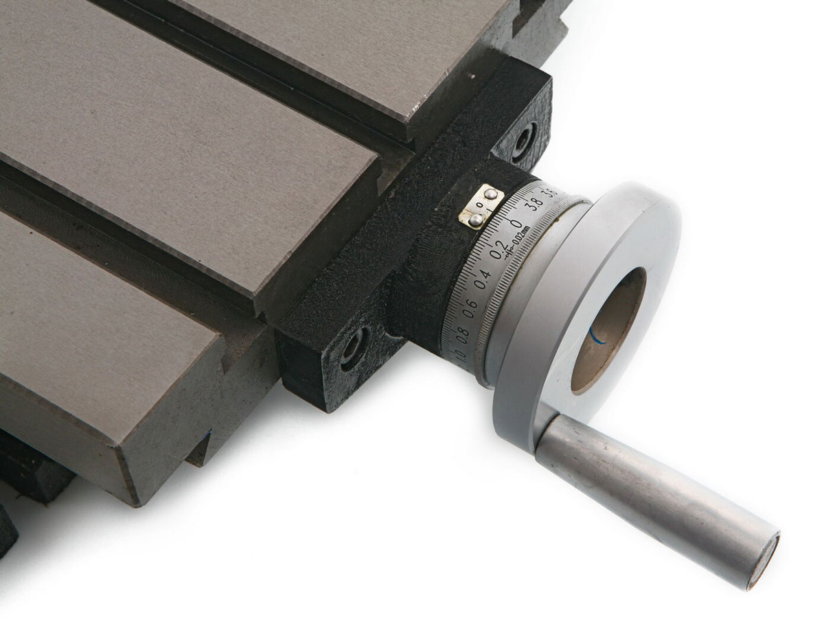 Křížový stůl 600 x 240 mm pro frézování nebo vrtání, 52 kg