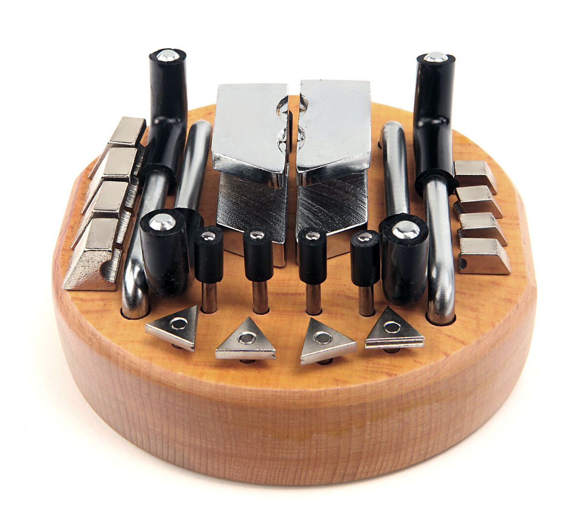 Držák pro gravírování s naklápěcí základnou - gravírovací koule, 34 upínacích prvků, 7.5 kg