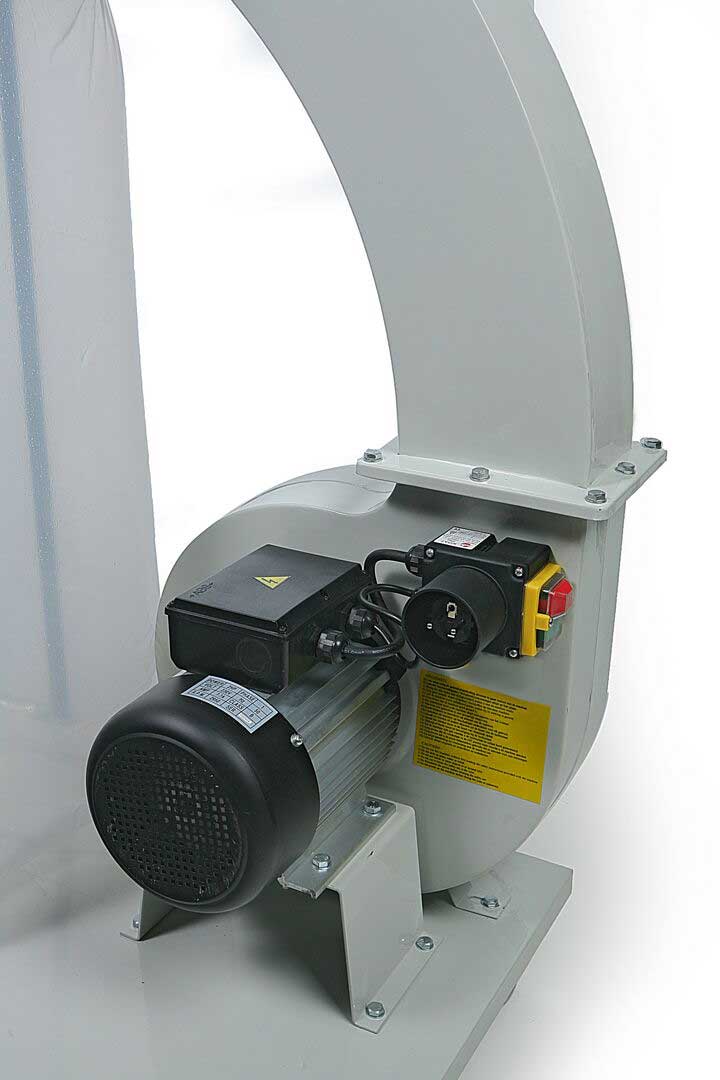 Mobilní profesionální odsávač prachu a pilin "200" s mikrofiltrem, 1.5 kW, 230 V, 2500 m3/hod.