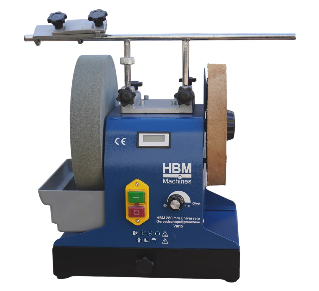 Univerzální bruska na nože a nástroje, 250 mm, variabilní otáčky, 18 kg