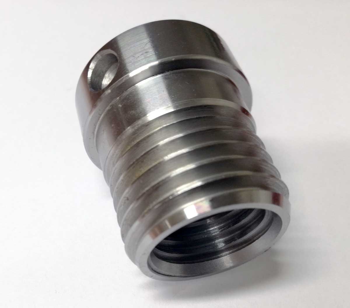 Adaptér pro sklíčidlo pro soustruh na dřevo M33 x 3.5 vnější - 1" x 8 TPI vnitřní