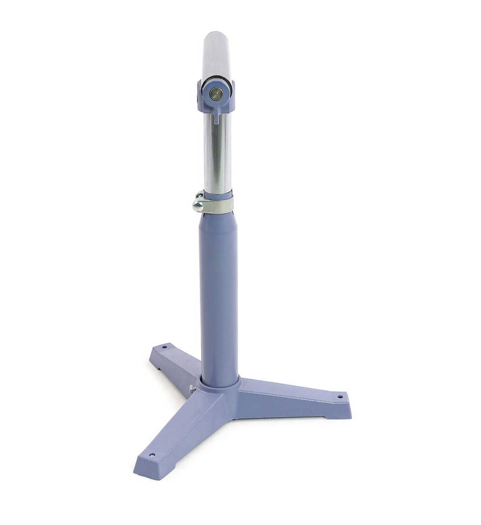 Robustní podávací stojan pro strojní pily s rolnou, 610 - 920 mm, nosnost až 120 kg