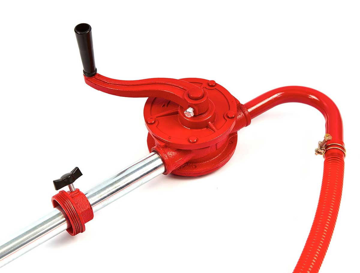 Manuální sudové čerpadlo, ruční pumpa na olej a kapaliny - bez sudové trubky