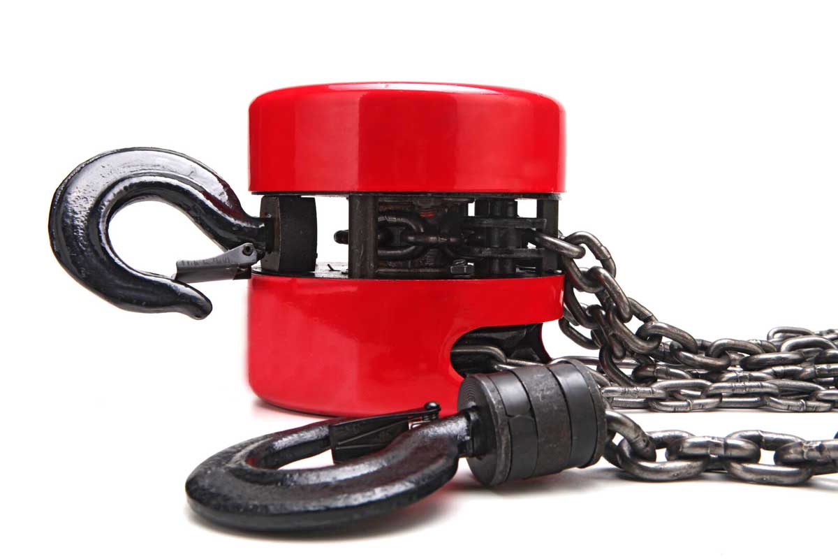 Řetězový ruční kladkostroj / zvedák "hupcuk" 2000 kg