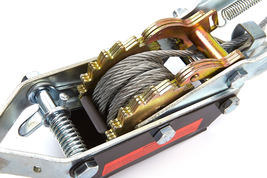 Pákový lanový ruční kladkostroj, vyprošťovací hupcuk, naviják , 4000 kg