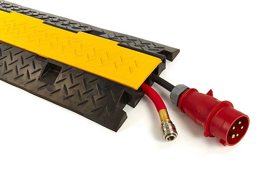 Kabelový most, kabelový přejezd s odklápěcím víkem, nosnost 9 t, délka 100 cm