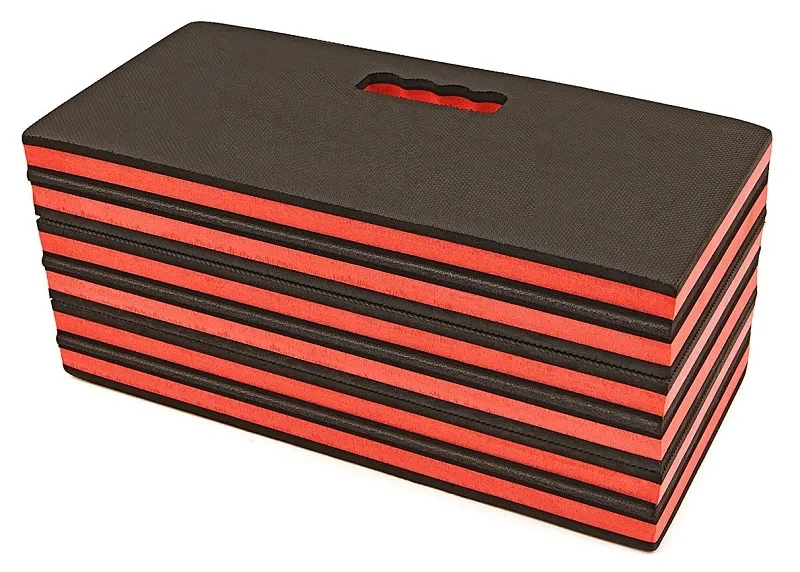 Dílenská montážní skládací pěnová podložka, lehátko pro mechaniky, sedák, chránič kolen 1200 x 420 x 30 mm