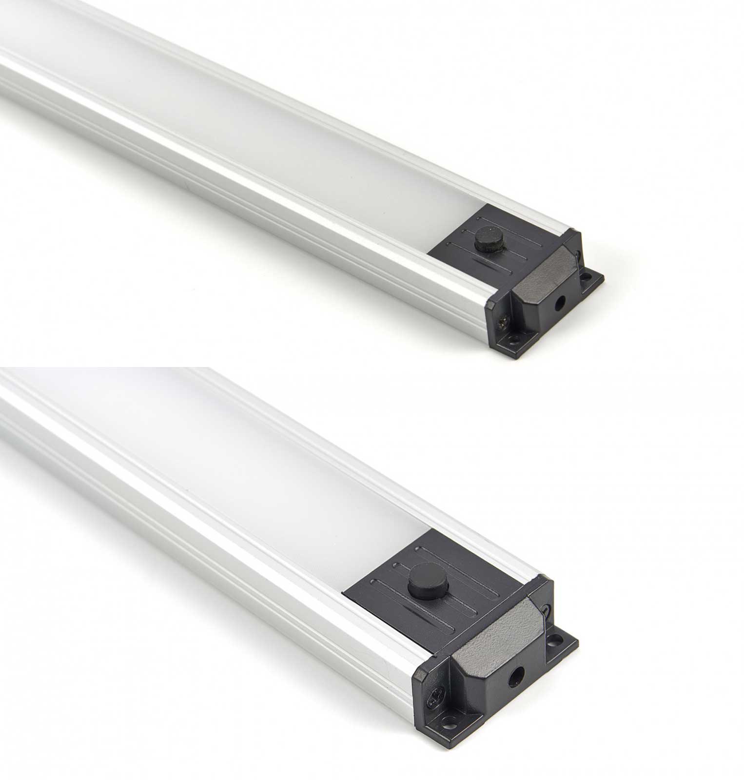 Ploché LED osvětlení pro dílenský nábytek včetně propojovacího kabelu