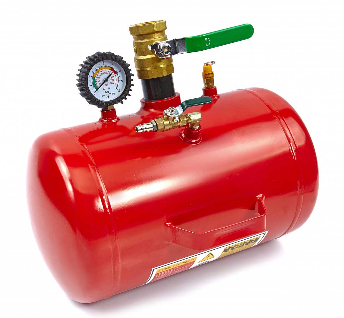 Airbooster - tlakové dělo 18l na plnění pneumatik 8 barů