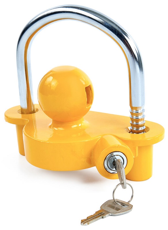 Zámek tažného zařízení přívěsu automobilu