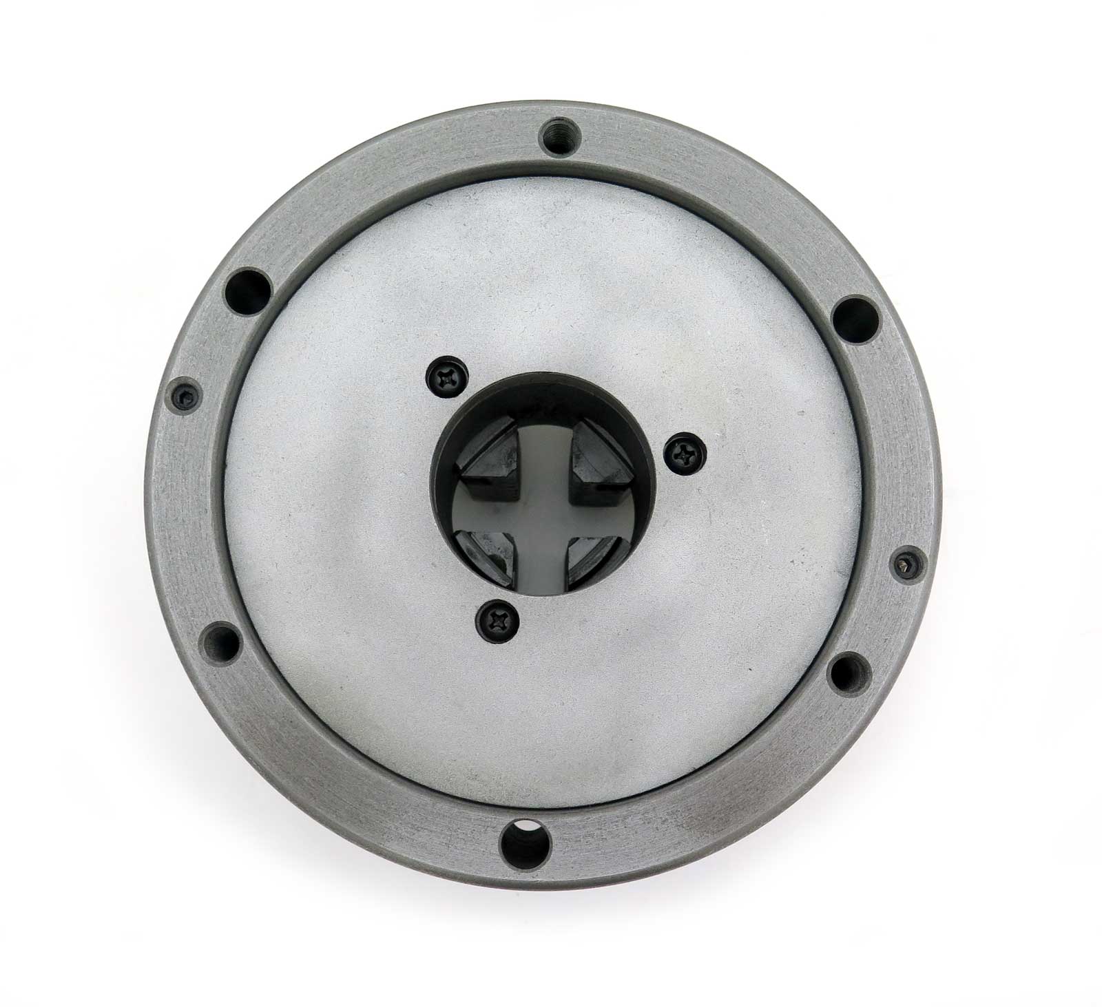 Samocentrovací soustružnické sklíčidlo 160 mm, 4 čelisti, DIN 6350