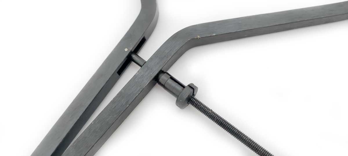 Vnější hmatadlo ČSN 25 1210 se stavěcím šroubem, 0-250 mm, délka 300 mm, KM