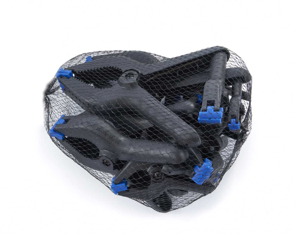 Pomocné plastové / nylonové svěrky, silný stisk, velikosti 75 - 225 mm, 14 dílů