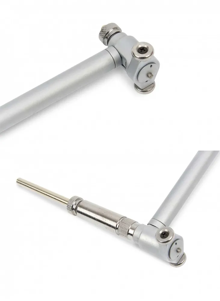 Profesionální dutinoměr dvoudotekový pro měření vnitřních otvorů, rozsah 50 - 160 mm, analogový, 0,01 mm - sada