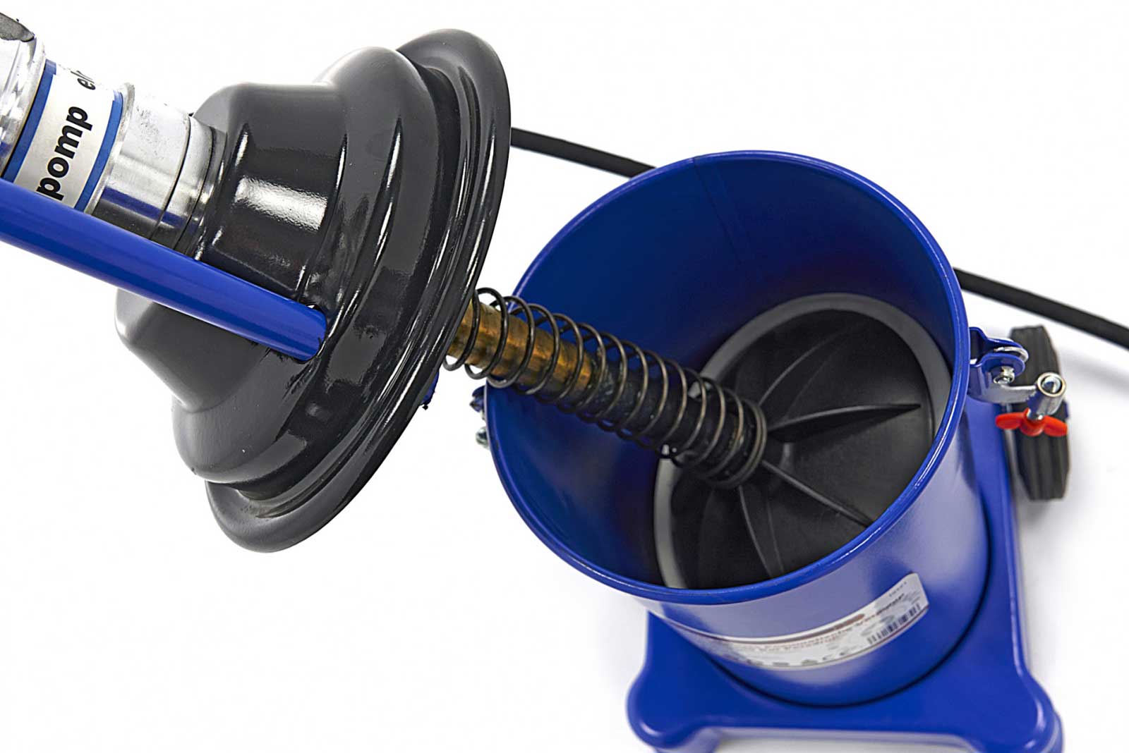 Mobilní vzduchová (pneumatická) maznice 12l, s tlakem 300 - 400 bar