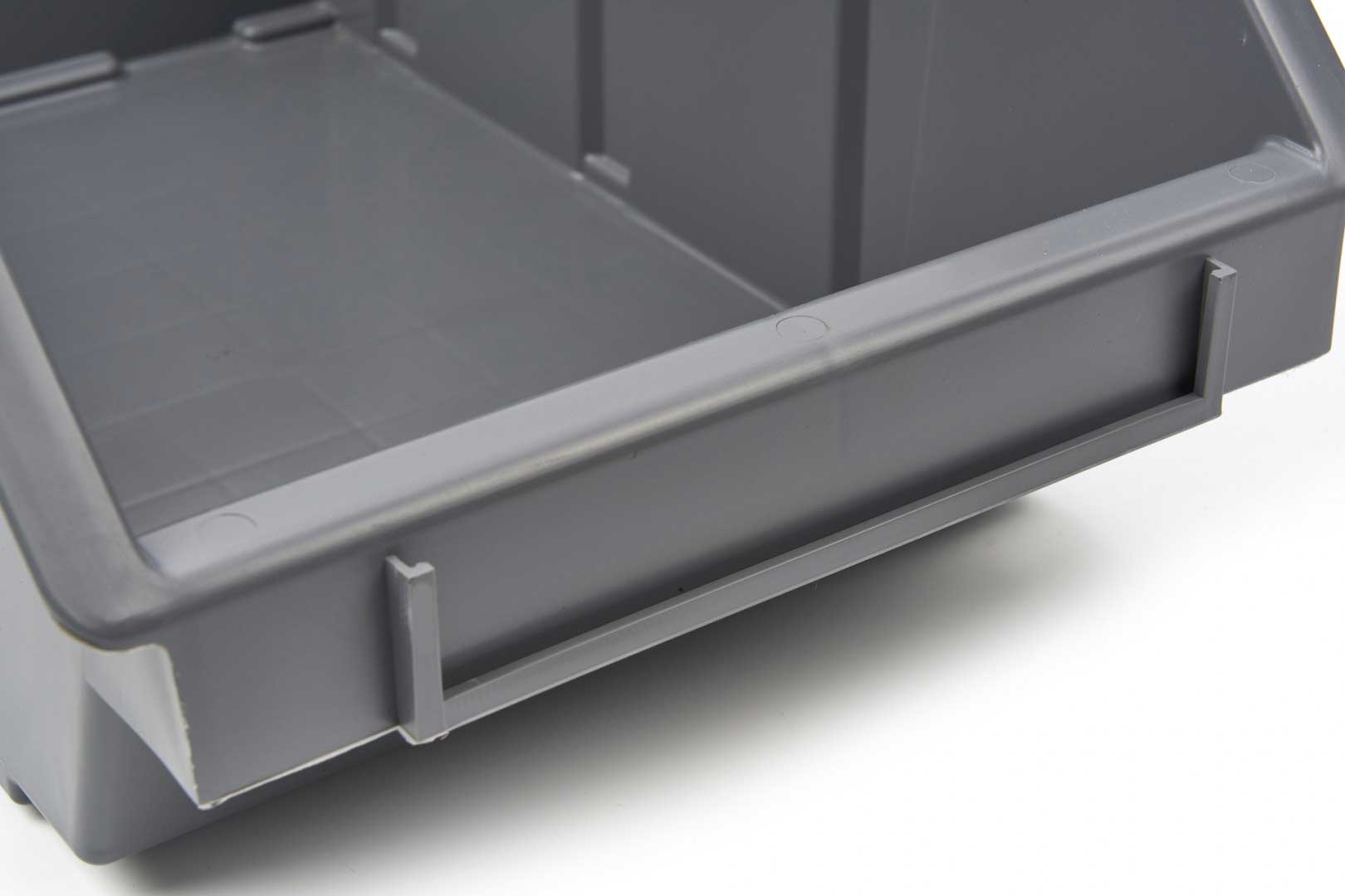 Plastový úložný kontejner / dílenský plastový box skladový 23 x 35 x 15 cm