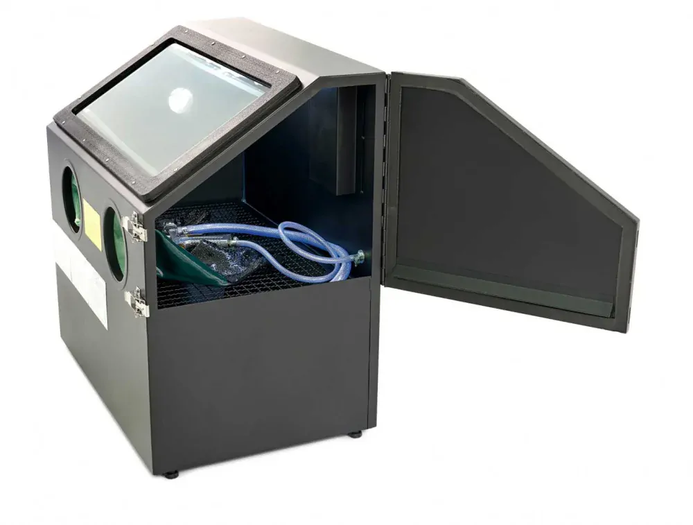 Pískovací box SBC 110 - kabina pro tryskání (pískovačka)