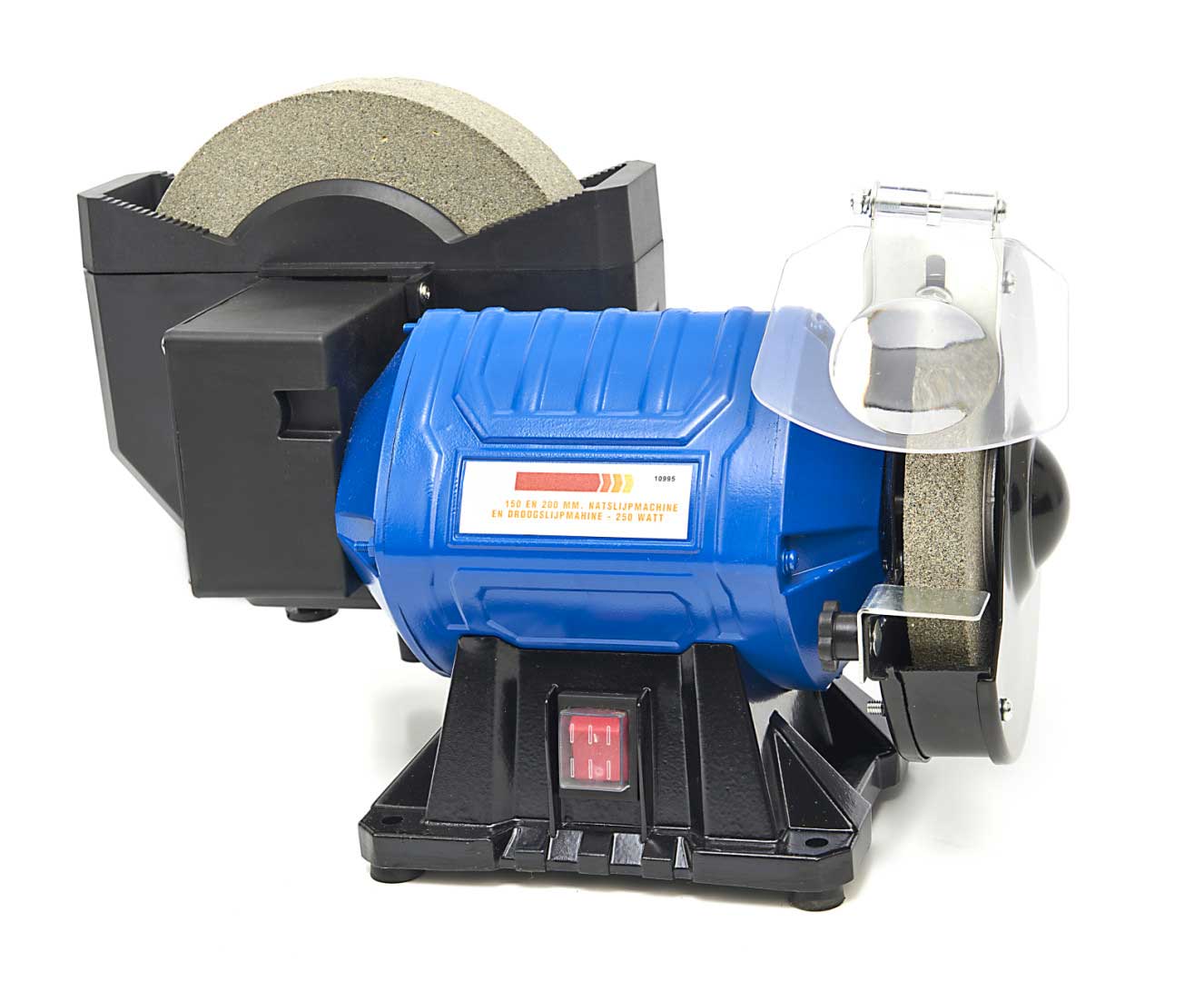 Kombinovaná bruska pro suché i mokré broušení nástrojů a nožů, 150 a 200 mm, 10 kg