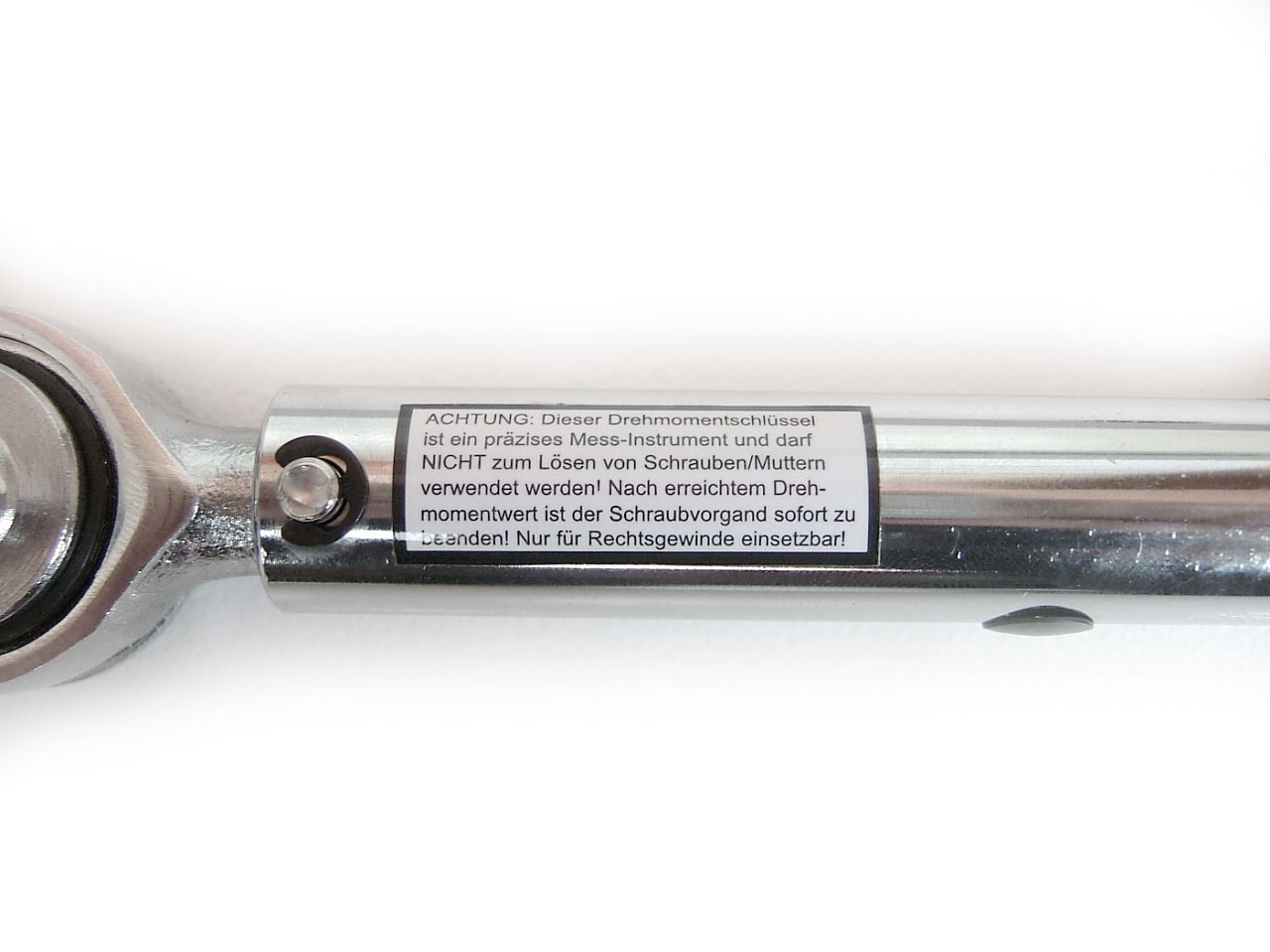 Klíč momentový 1/4“, rozsah 5 - 25 Nm,  stupnice Nm a ft.lb, Condor Werkzeug