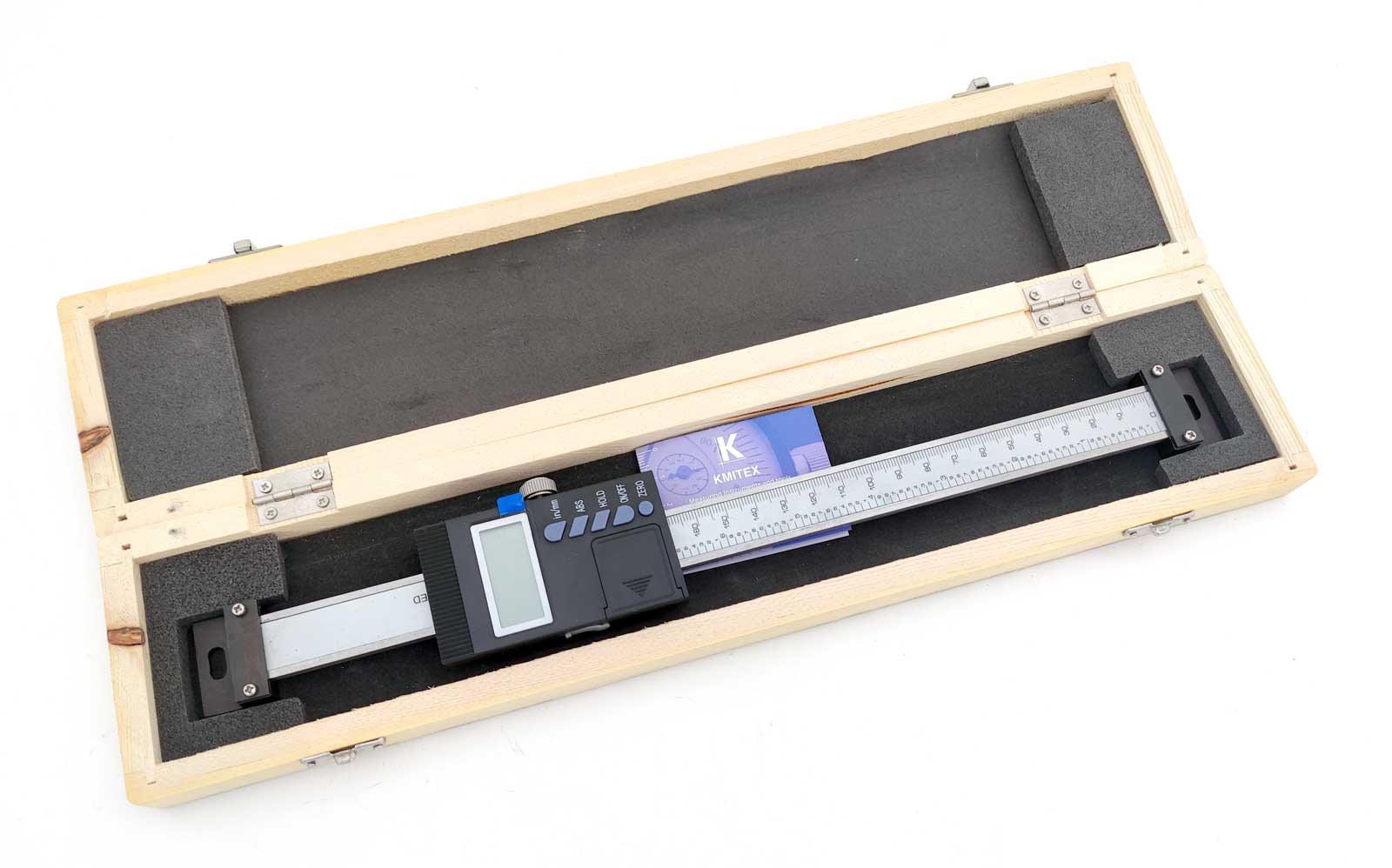 Digitální snímač polohy / digitální posuv – vertikální, rozsah 400 mm, rozlišení 0.01 mm