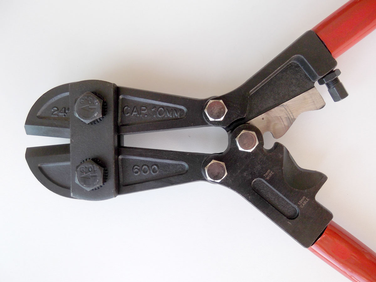 Kleště štípací pákové, 3-funkce, tvrzené, velké 24", 600 mm, Triumf