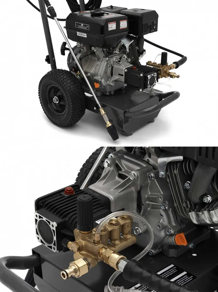 Profesionální vysokotlaký čistič se 4-taktním benzinovým motorem 420 ccm, 14 HP, tlak 275 bar