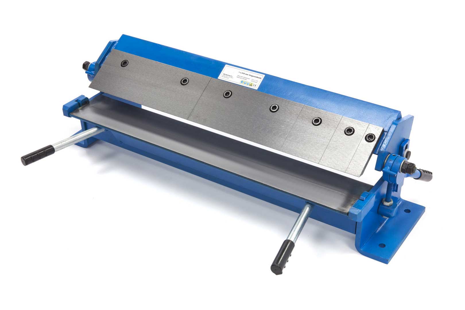 Stroj na ohybání plechu 610 x 1 mm, segmentová ohýbačka na plech, 20 kg