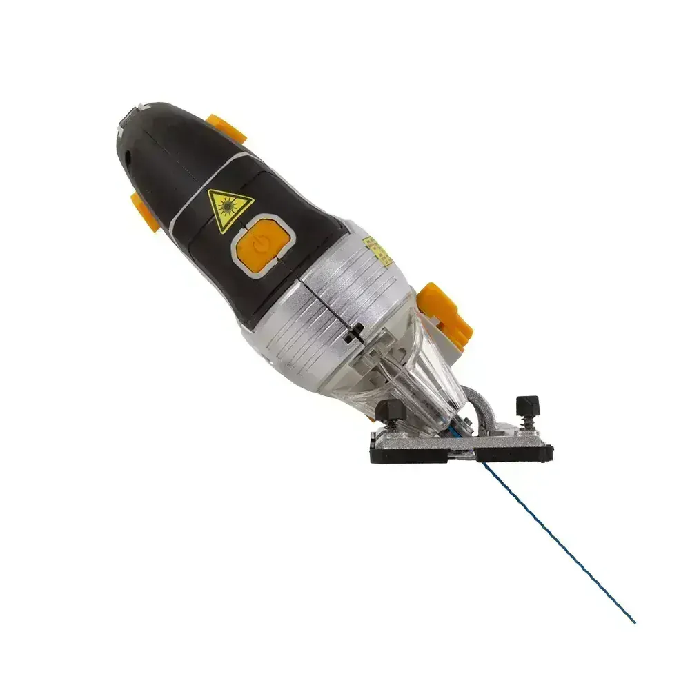 Přímočará, stavitelná, kyvadlová pilka pro řezání dřeva, plastu i kovu, příkon 850W, pokosy -45° až 45°, laser, LED, MAXXSERIES BATAVIA 7064695