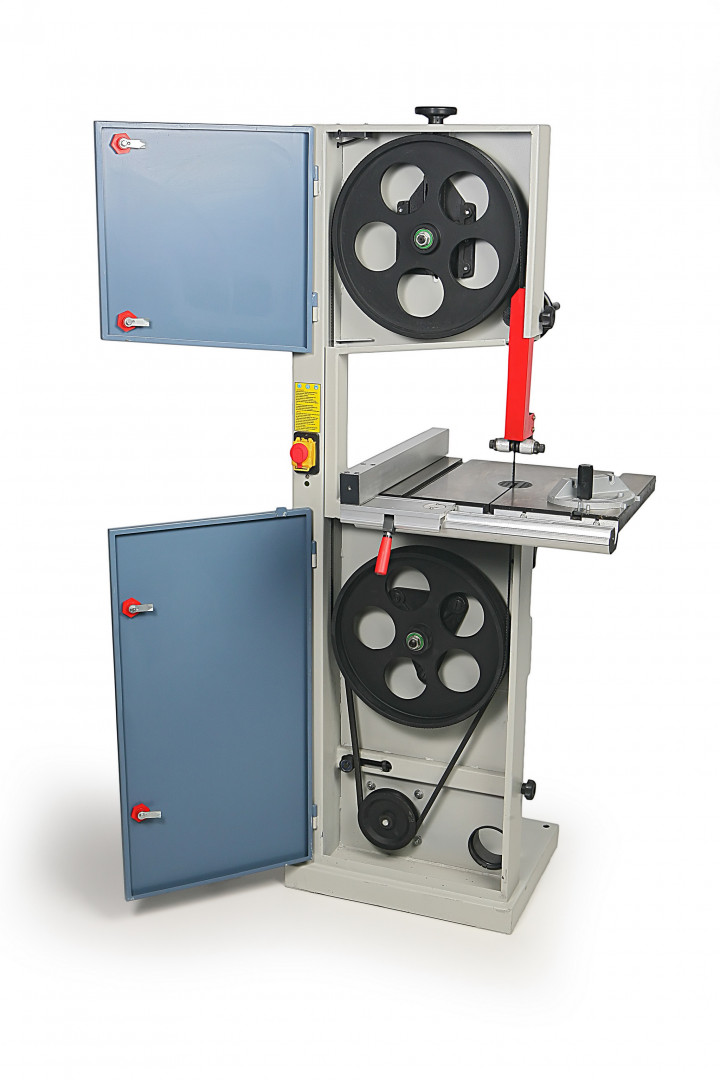 Profesionální pásová pila na dřevo HBM 400 s naklápěcím stolem