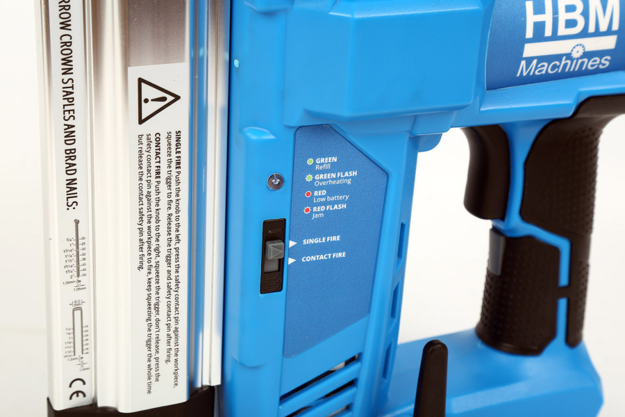 Aku nastřelovačka, sponkovačka, tacker, bateriová platforma Power20.5, bez baterie a nabíječky