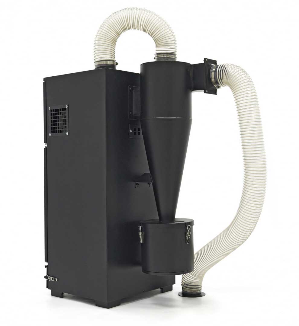 Průmyslová odsávácí jednotka pro tryskací kabinu (pískovací boxy)