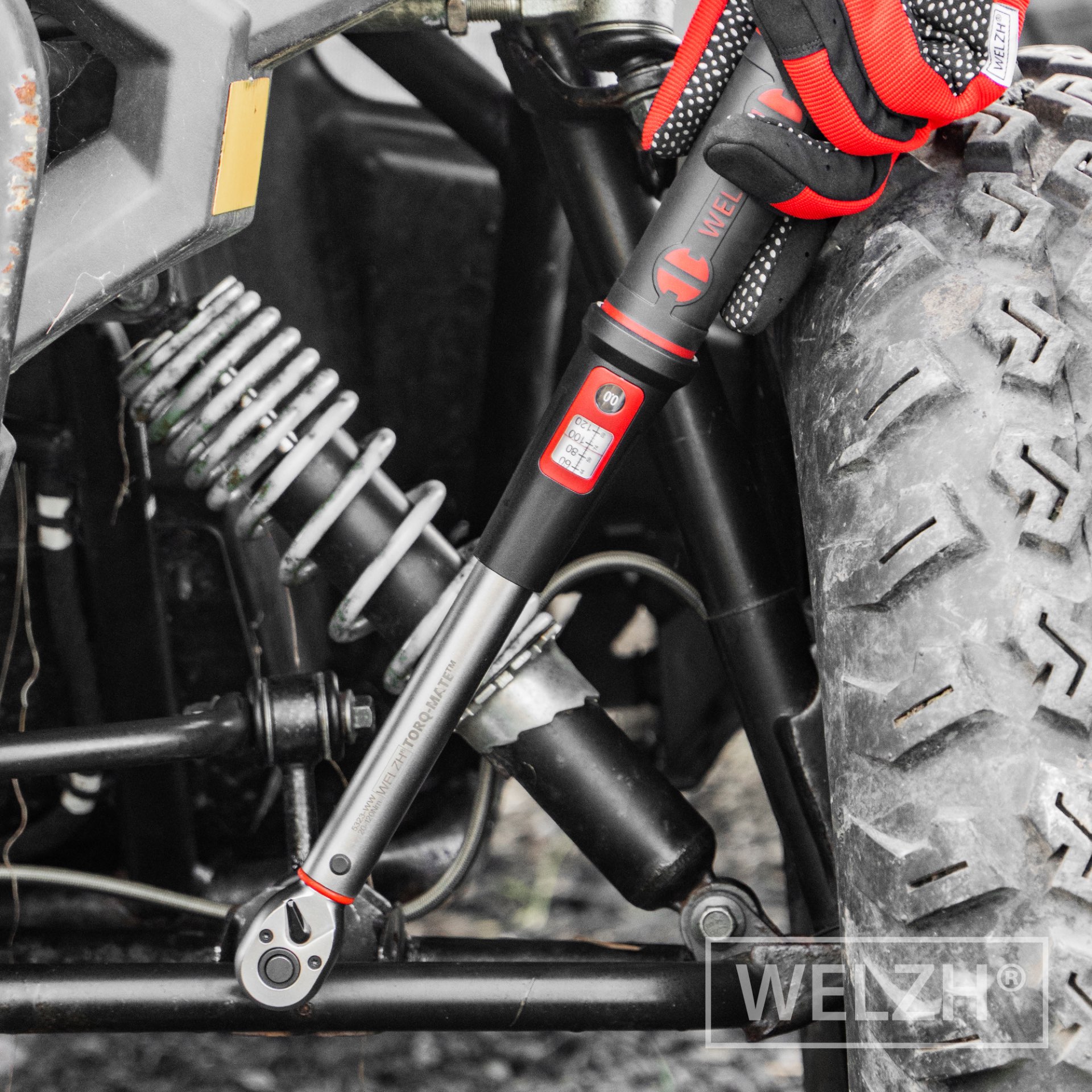 Momentový klíč ''Torq-Mate'', 1/4'', 5-25 Nm, Welzh