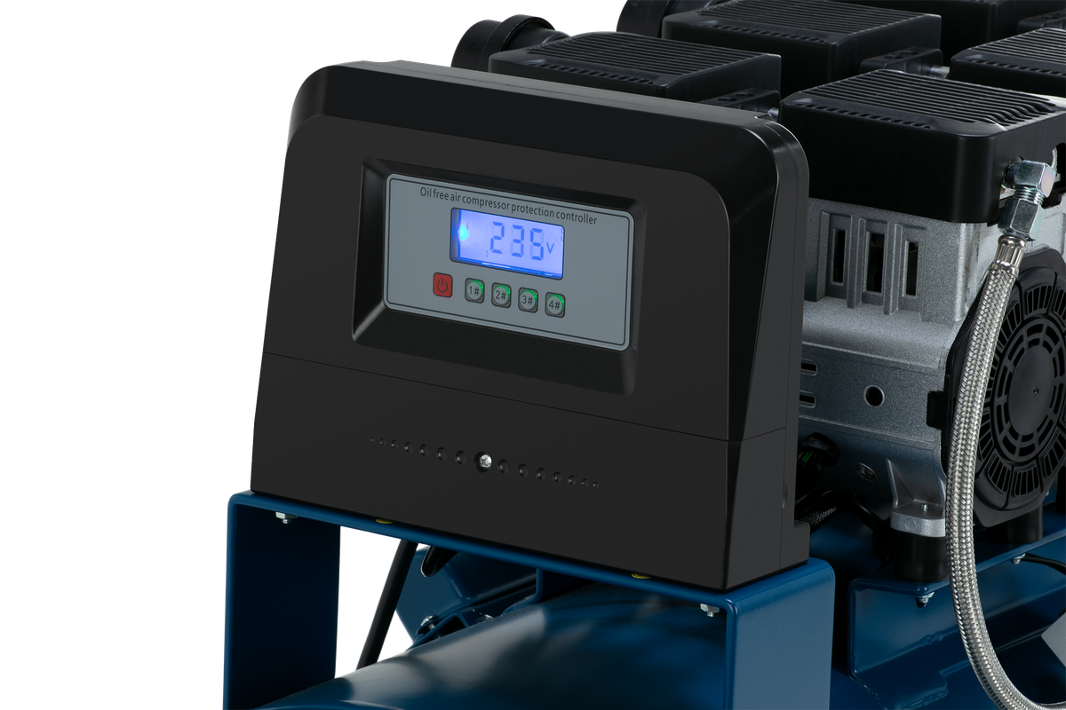 Tichý kompresor, 4HP, 200l, HBM