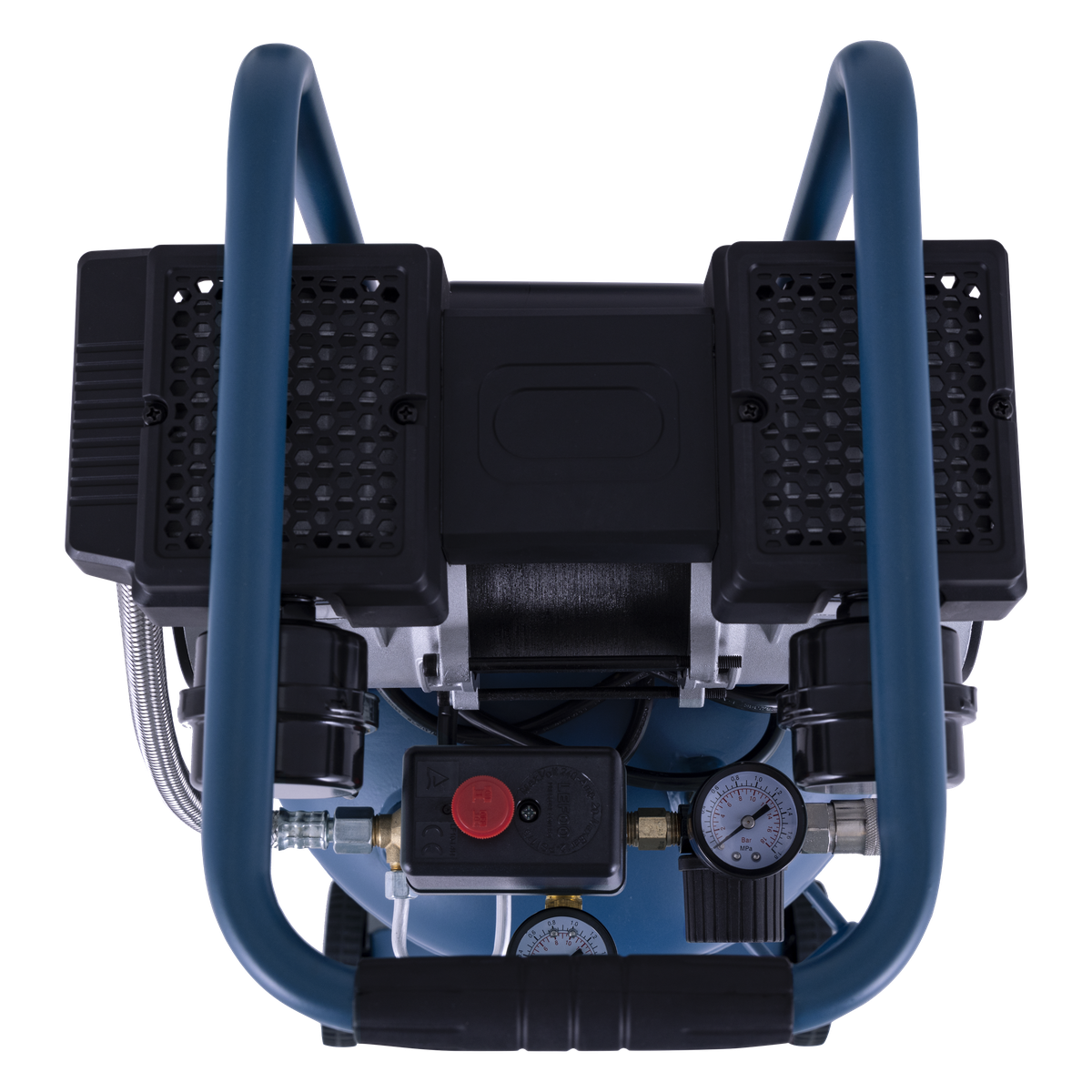 Tichý vertikální kompresor, 1HP, 50l, HBM