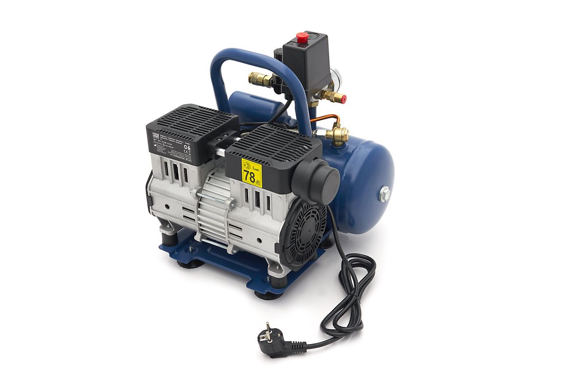 Tichý kompresor, 0,7HP, 6l, HBM