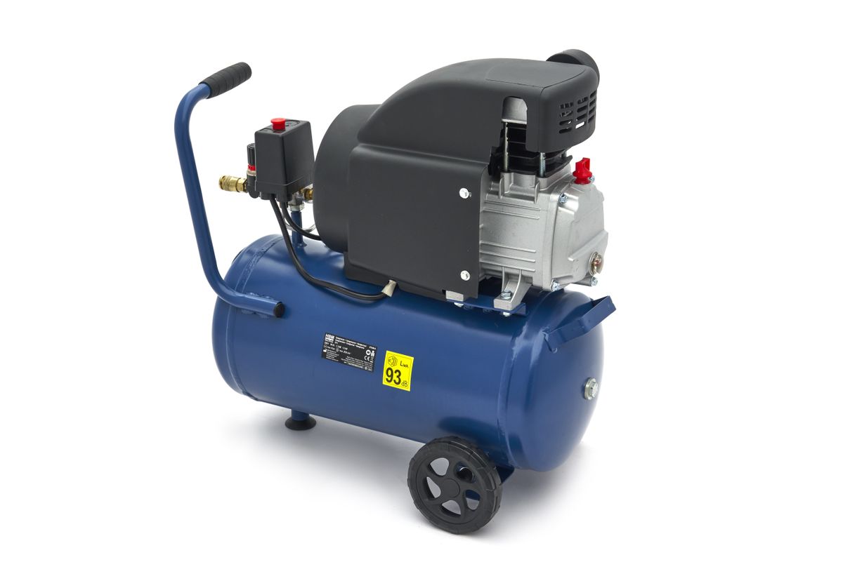 Pístový kompresor, 1,5HP, 24l, HBM