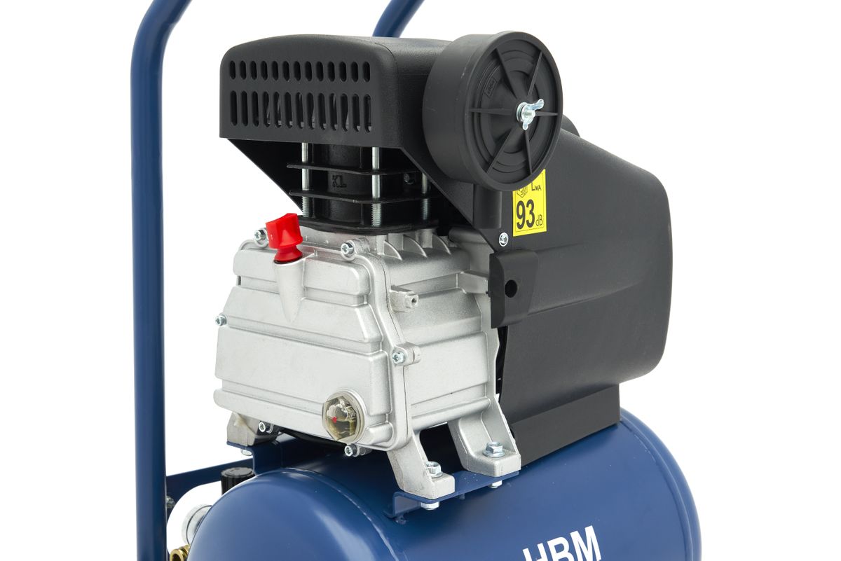 Pístový kompresor, 2HP, 16l, HBM