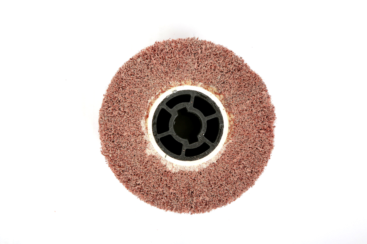 Lamelový brusný válec z nylonového rouna pro satinovací brusku, zrnitost 60, 100 x 120 mm
