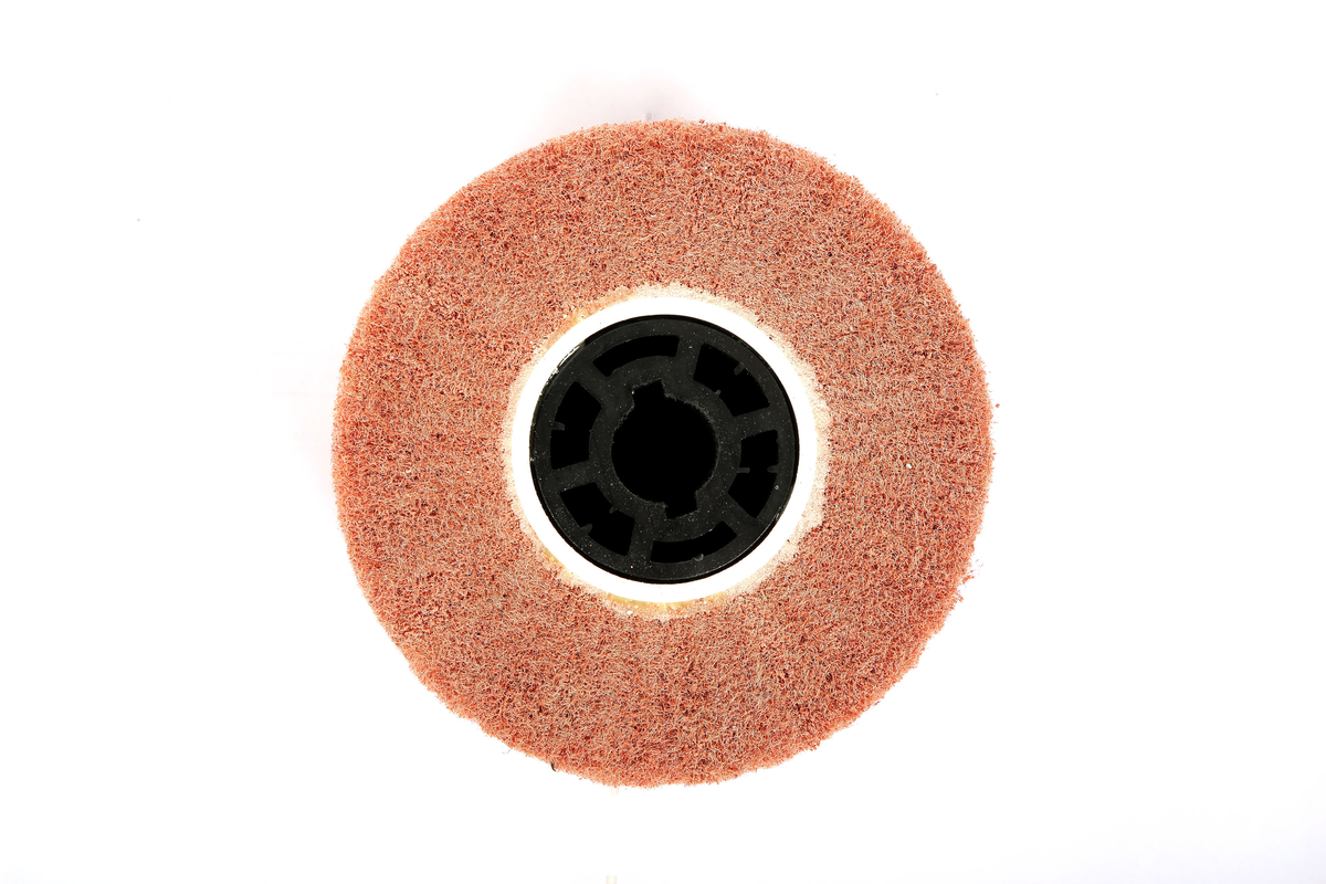 Lamelový brusný válec z nylonového rouna pro satinovací brusku, zrnitost 180, 100 x 120 mm