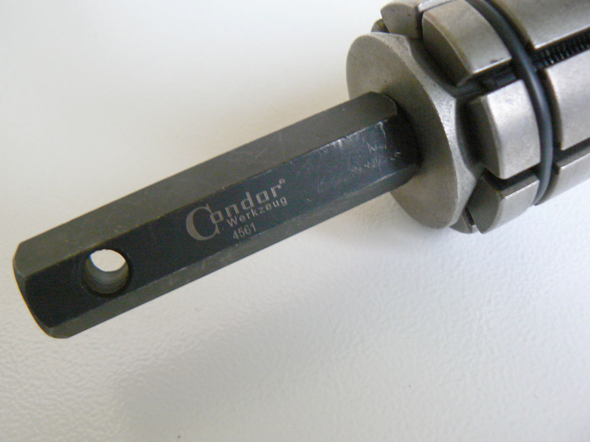 Rozpínák výfukového potrubí pr. 38 - 62 mm, Condor Werkzeug