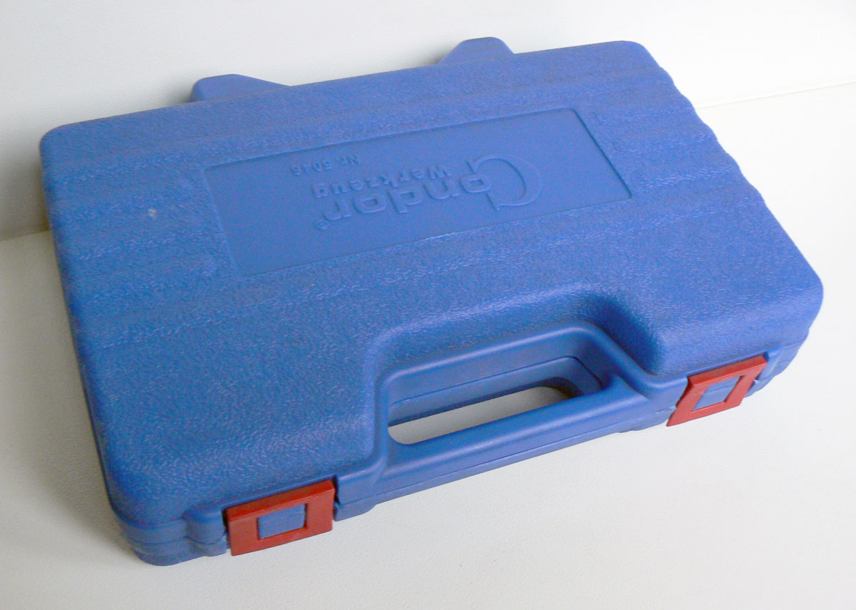 Tester těsnosti hlavy motoru na únik CO2, gumový kužel, sada, Condor Werkzeug