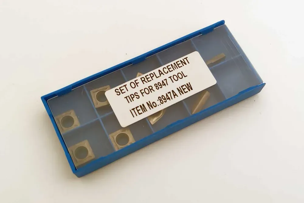 Výměnné plátky VBD pro 12 mm soustružnické nože - sada 9 ks, Warco