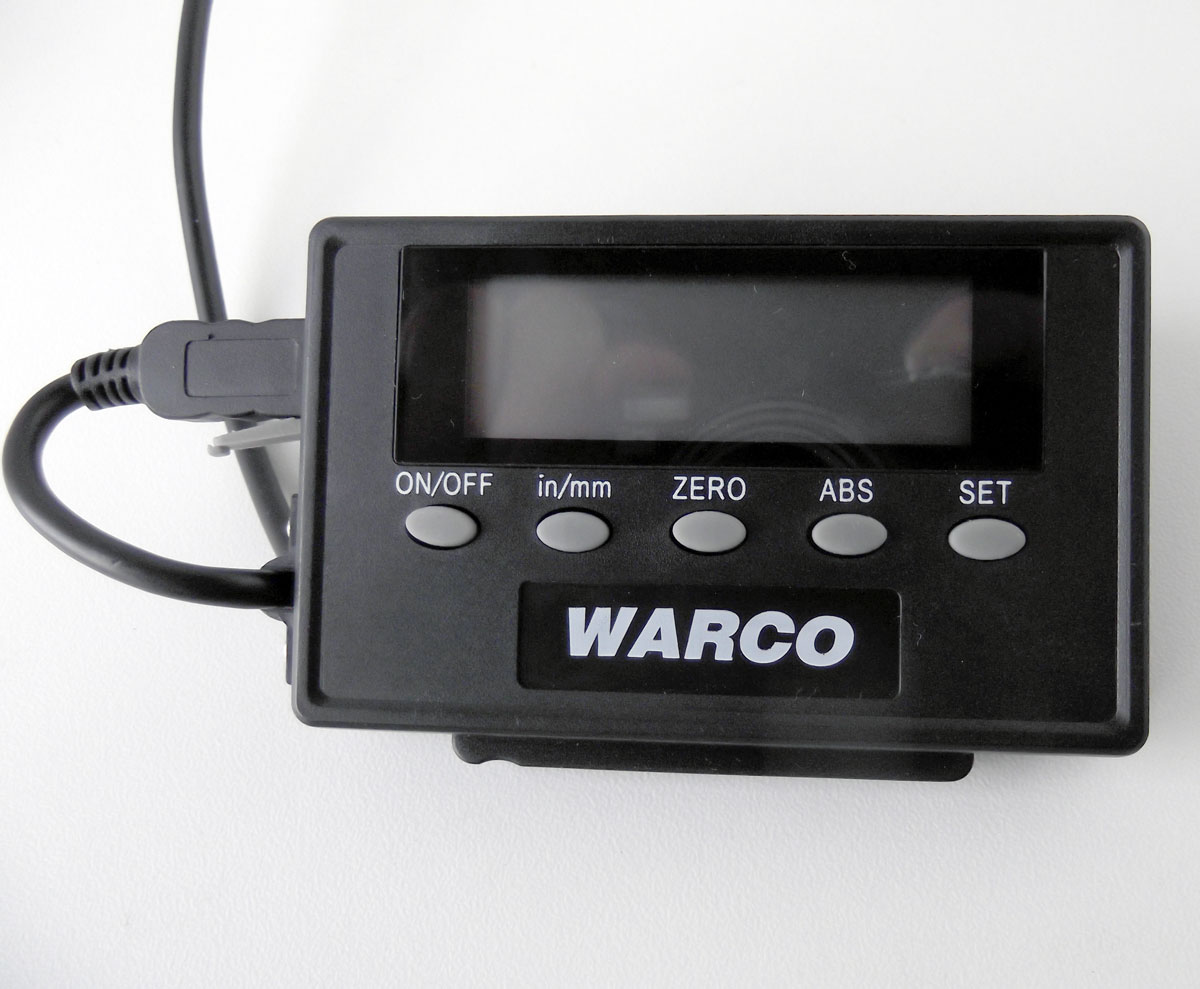 Digitální snímač polohy s připojenou magnetickou jednotkou - 1000 mm, Warco