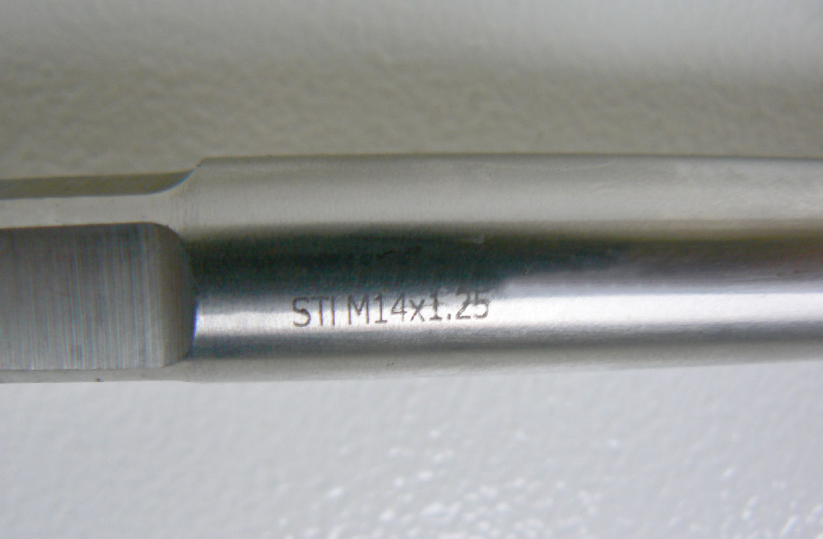 Sada na opravu závitů  M14 x 1.25, nerezové vložky, Condor Werkzeug