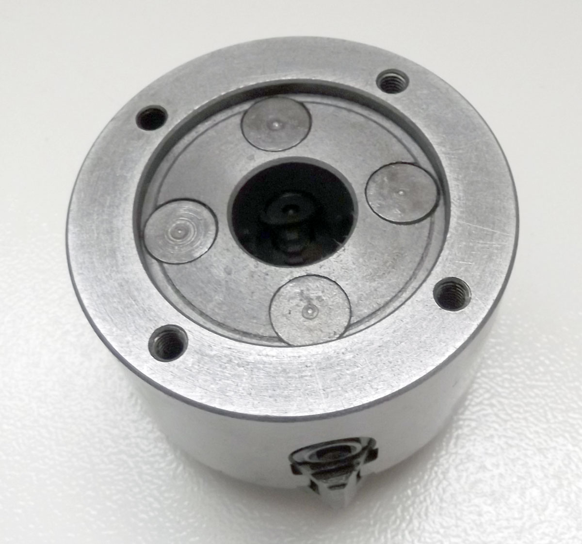 Nezávislé soustružnické sklíčidlo 80 mm, 4 čelisti, DIN 6350, Warco