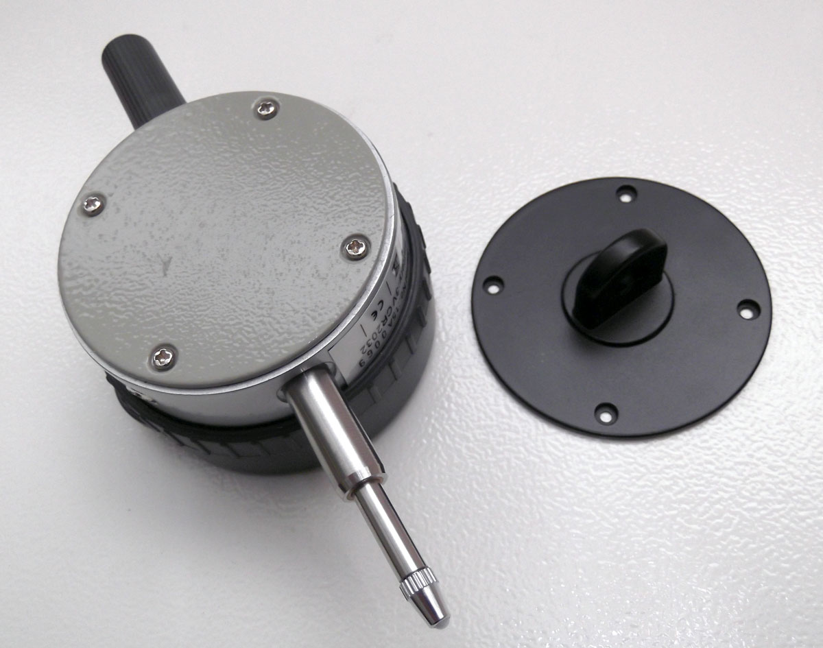 Odchylkoměr / úchylkoměr digitální, výstup dat, setinový - 0.01mm, PROFI, KM