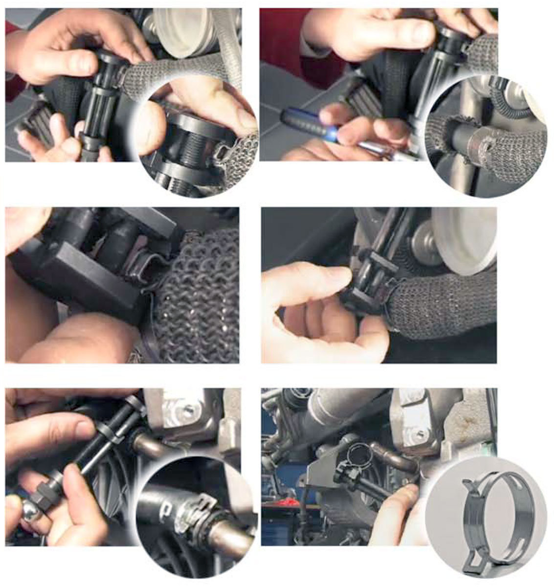 Svěrka na hadicové spony, univerzální, rozsah 0 - 40 mm, Triumf